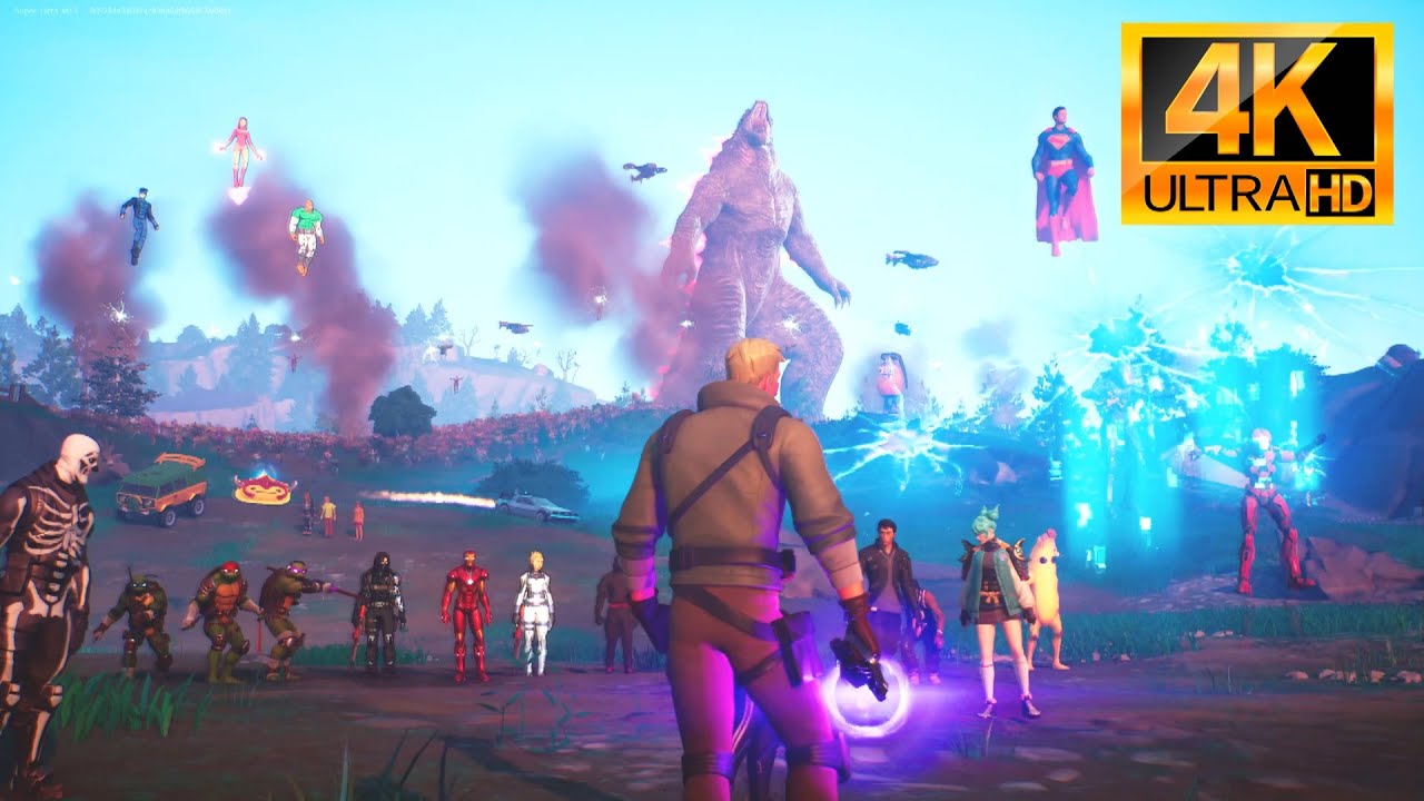 Fortnite - Evento Hora Zero Completo Dublado - 4K 60fps - PS5
