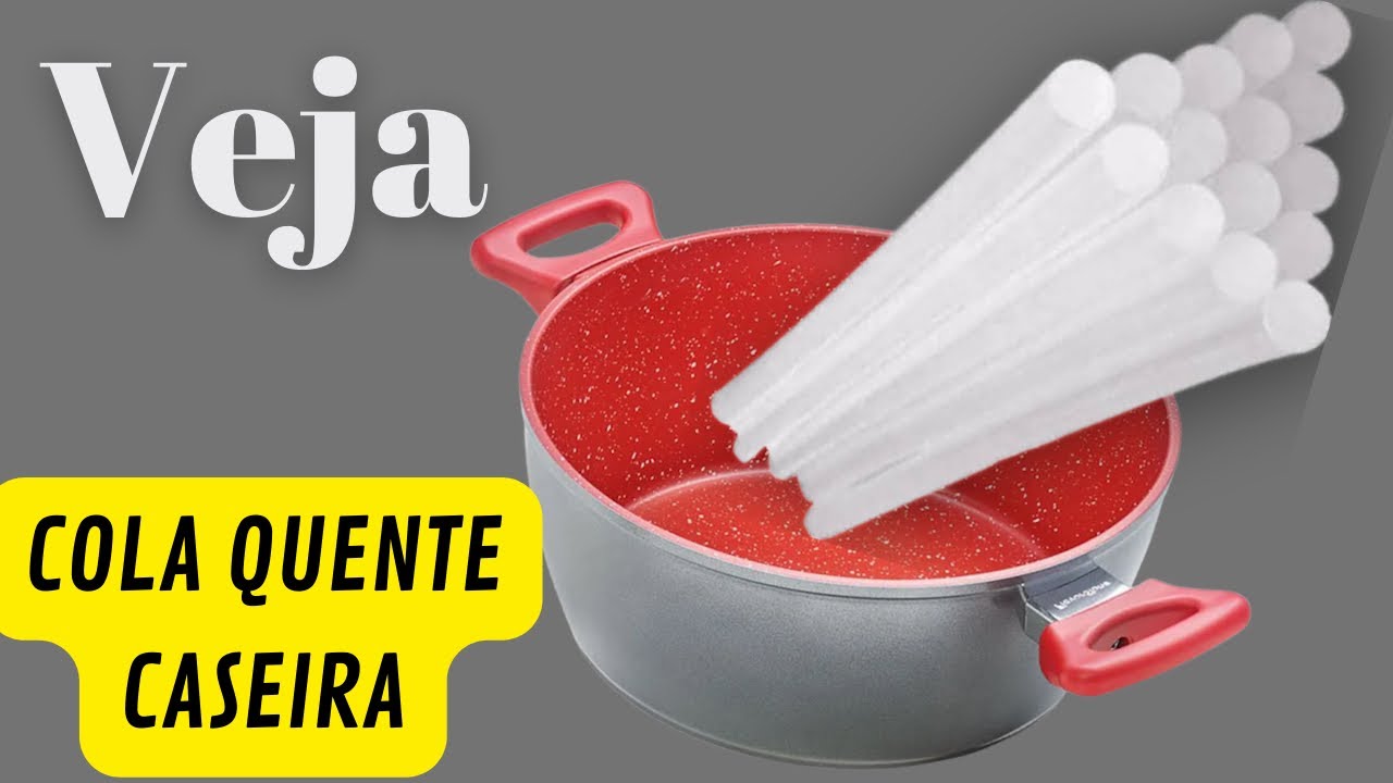 A ind&uacute;stria da cola vai pirar:Cola quente caseira