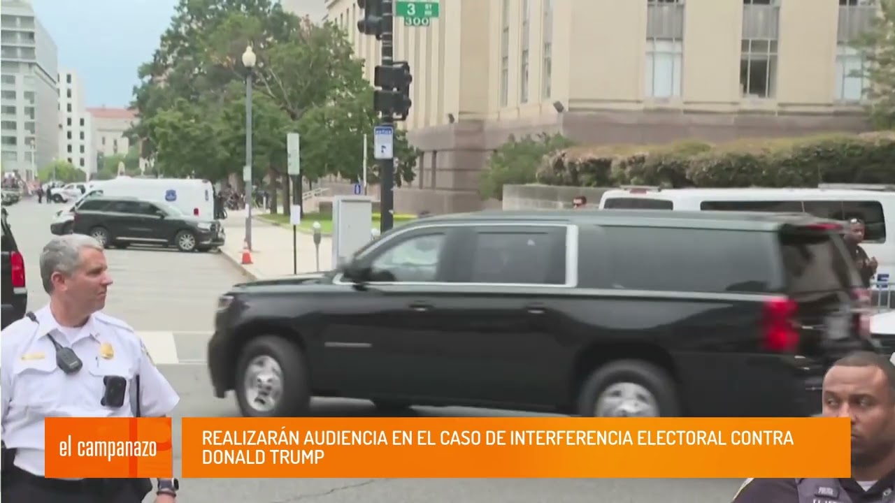 Realizar&aacute;n audiencia en el caso de interferencia electoral contra Donald Trump