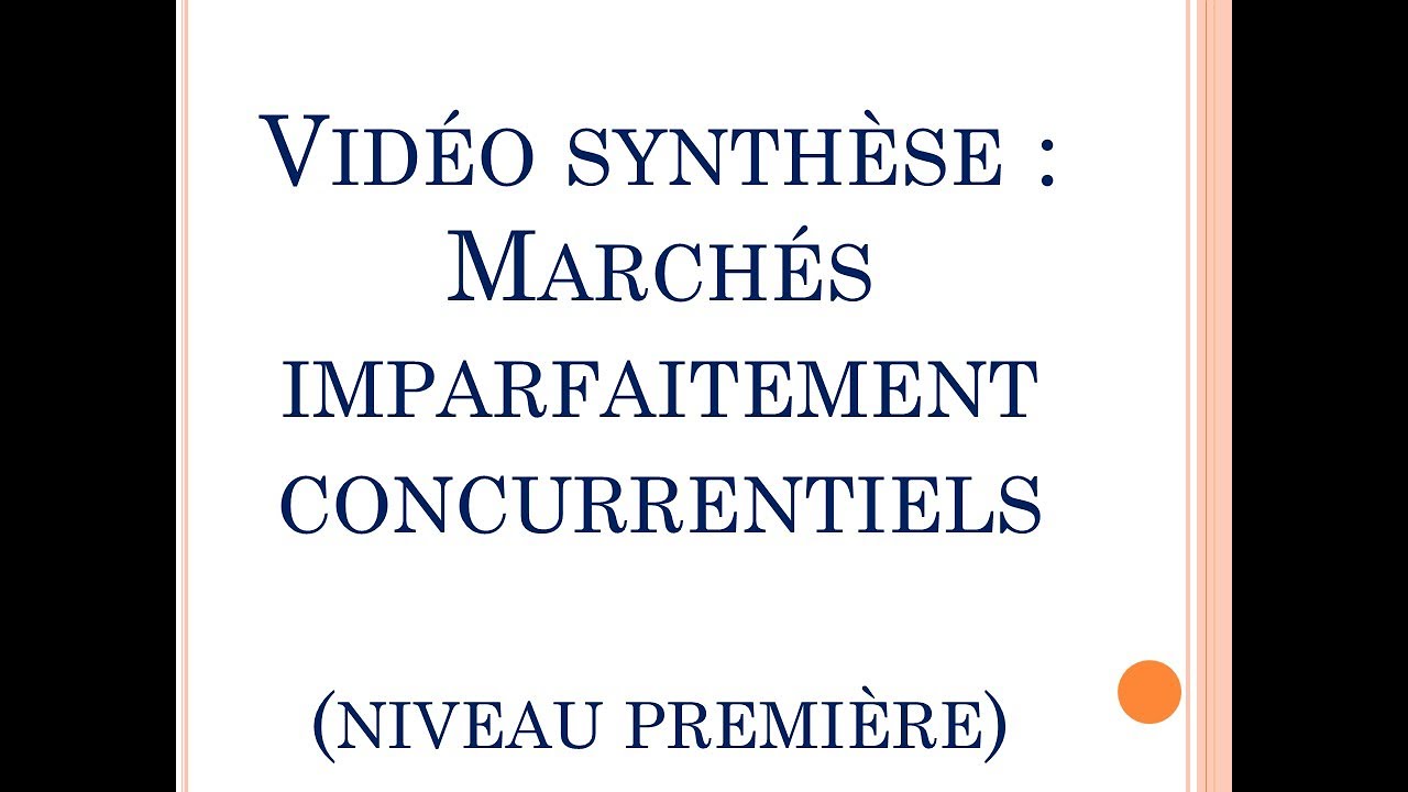 SES - Vidéo de synthèse du chapitre 