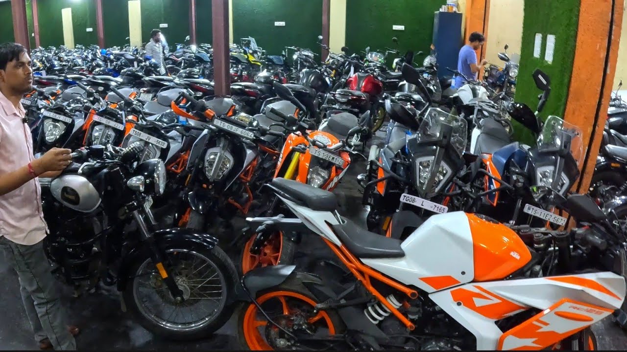 Second hand bikes in Hyderabad | PNarendher motors | 15 వేలకే #duke #rc #bmw @raviprakashlifestyle