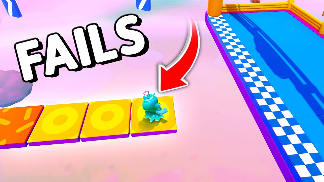 20 Minutes of Best FAILS & 10IQ Plays in Fall Guys!!