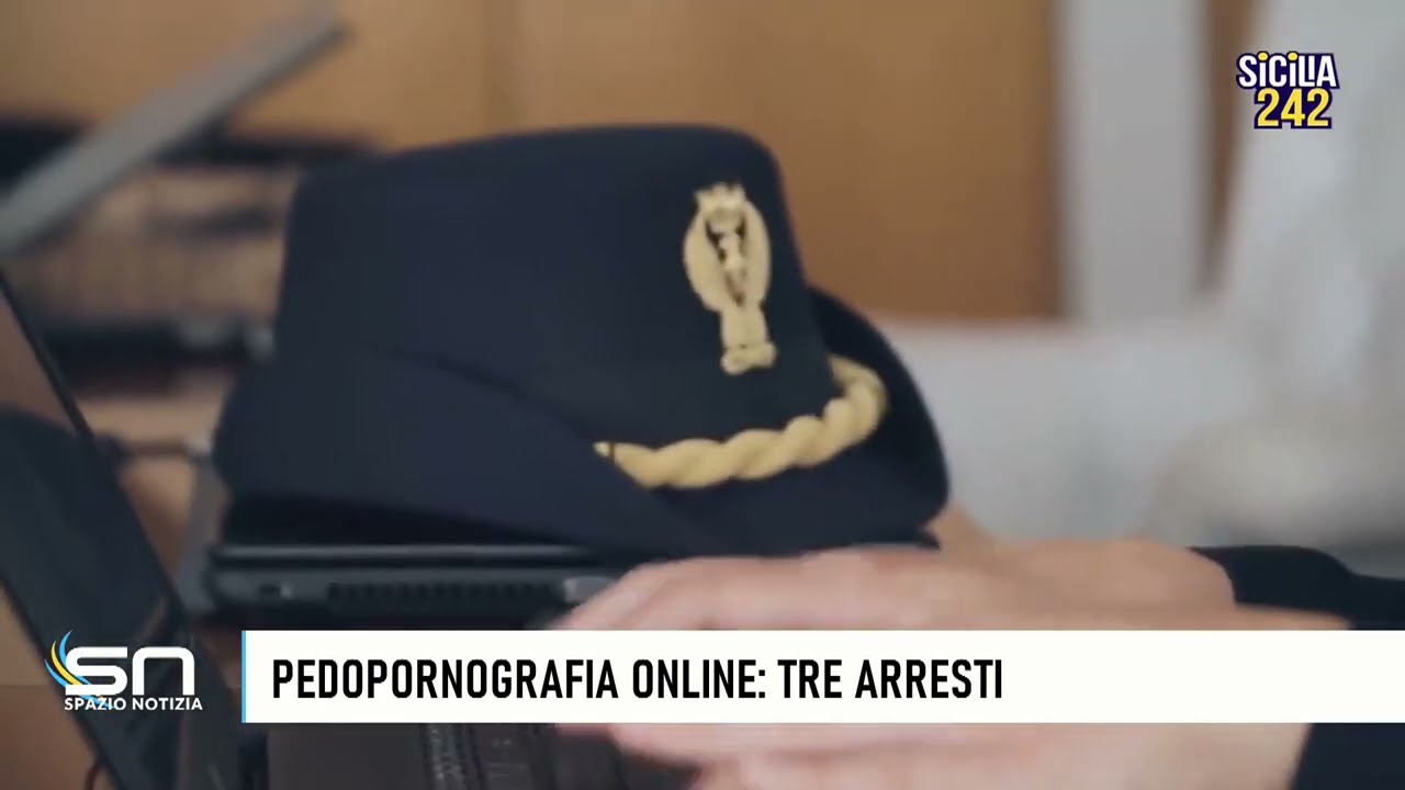 Pedopornografia Online: cinque persone indagate in Sicilia, tre in manettepedopornografici