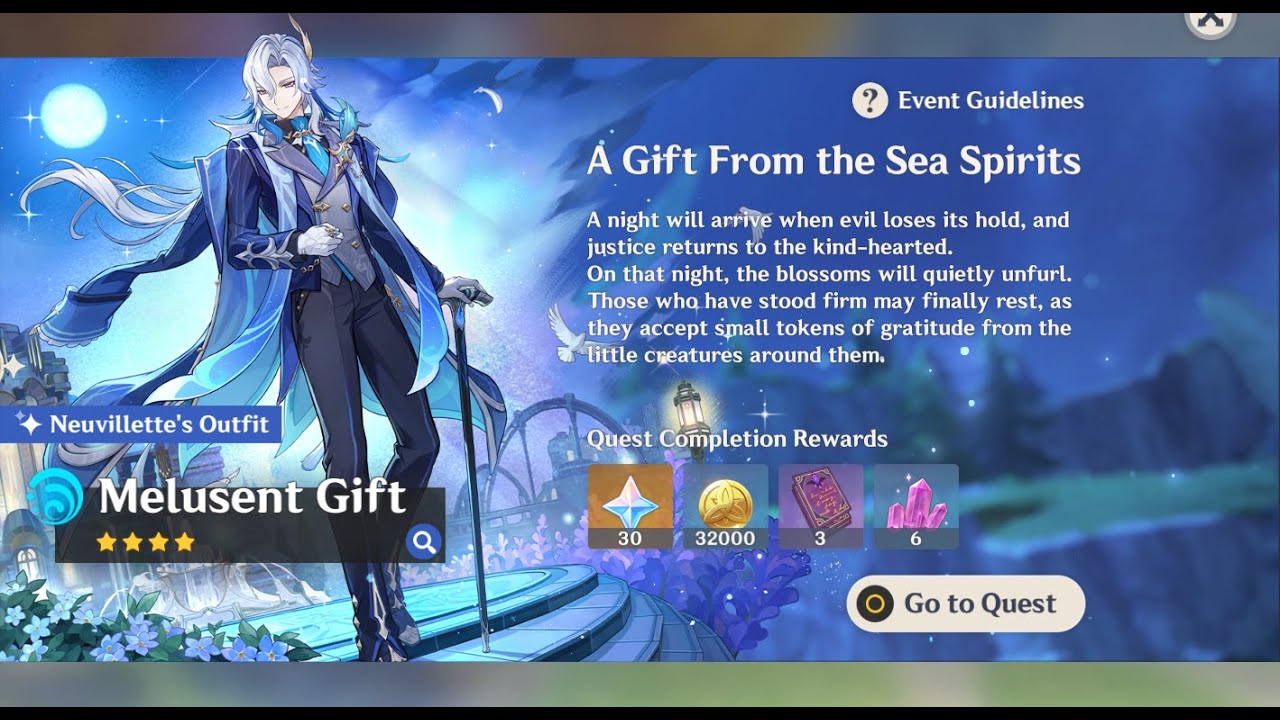 A Gift From the Sea Spirits | Genshin Impact Luna 4