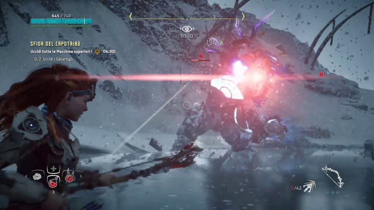 Horizon Zero Dawn - The Frozen Wilds - Sfida del Capotrib&ugrave;