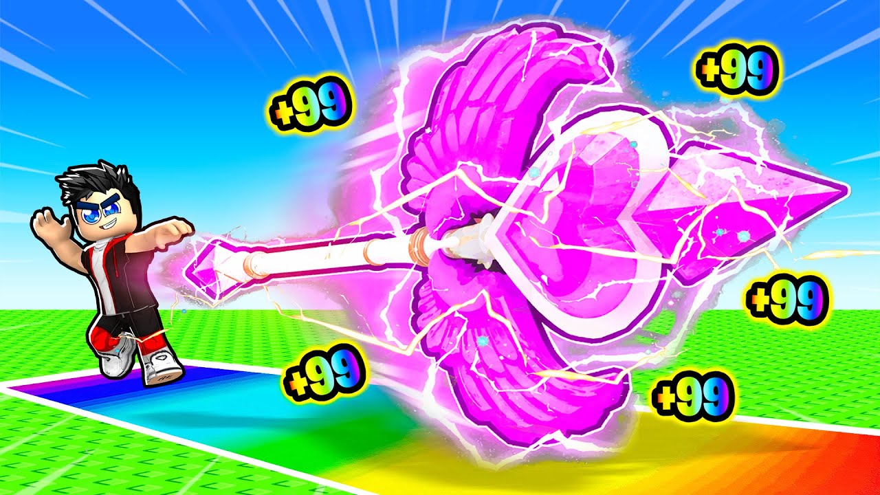 J'ai Dépensé 98 480 € Pour La LANCE La Plus PUISSANTE dans Roblox Spear Training !