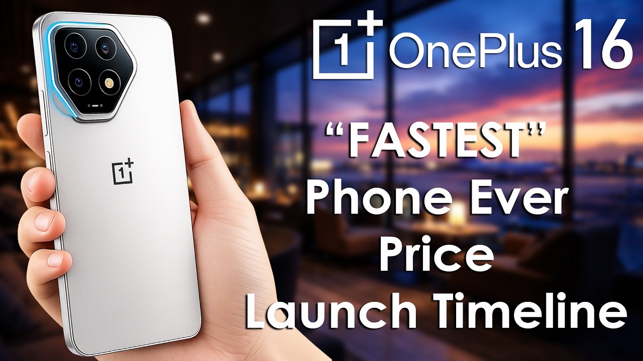 OnePlus 16 Could Be the FASTEST Phone Ever&hellip;Price & Launch Timeline