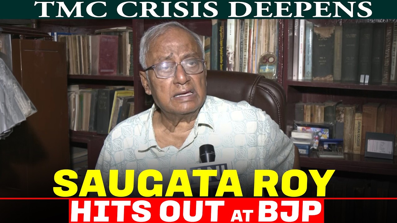 'Operation Lotus Has Had Some Success': Saugata Roy on TMC Rebellion I TMC Crisis I Bengal I BJP