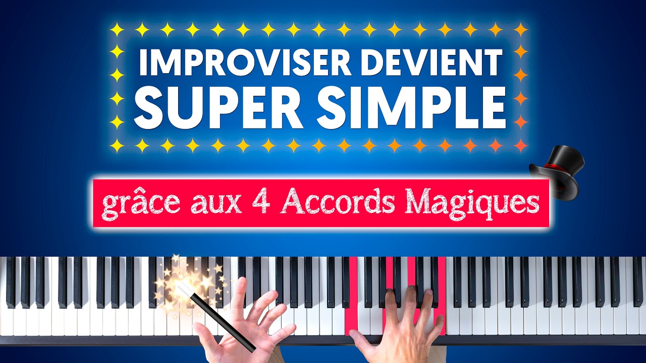 Mes trois techniques pour improviser très facilement grâce aux 4 Accords Magiques 🪄