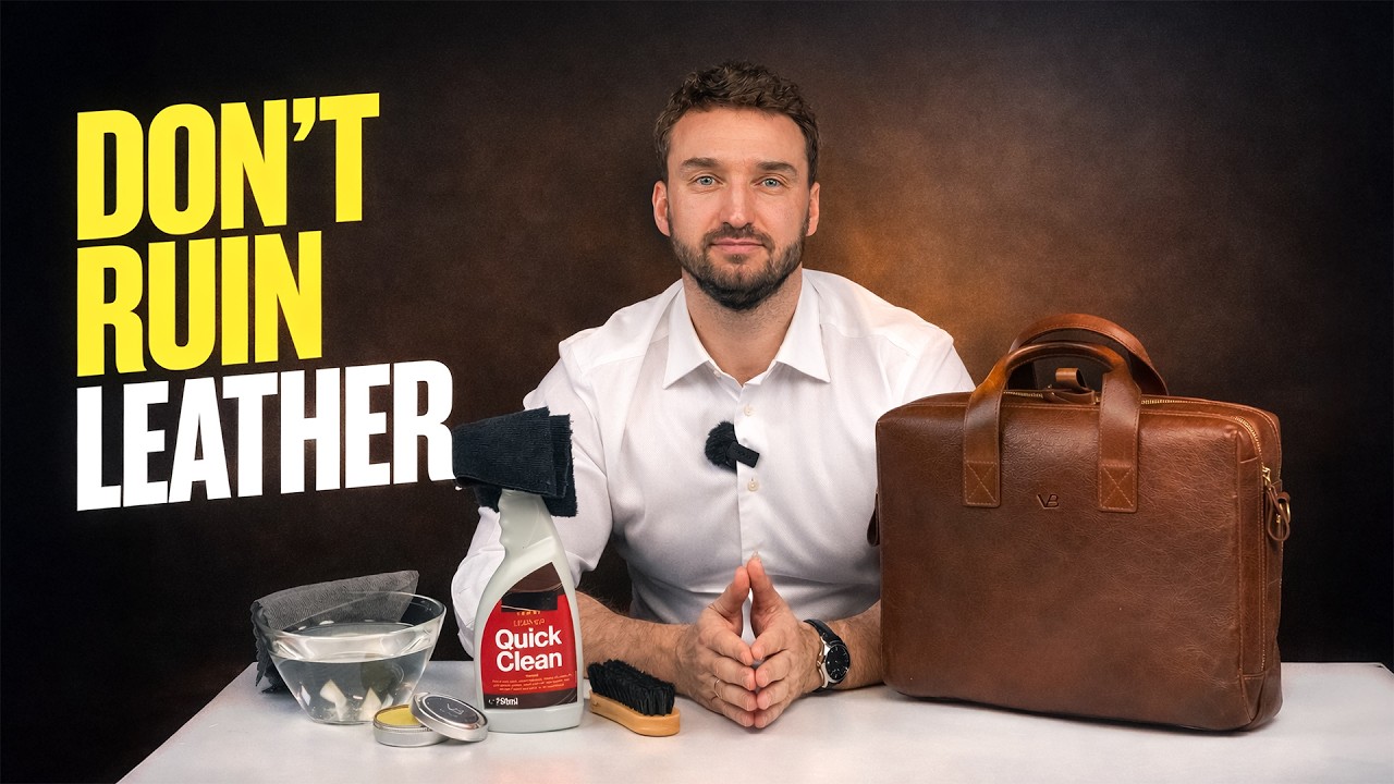 The Best 5-Minute Leather Bag Care Routine | That Actually WORKS!