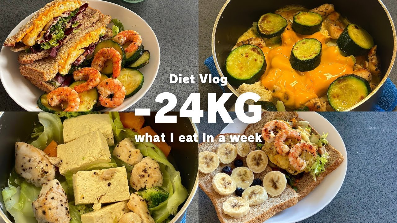 Diet Vlog | -24kg 吃大餐後怎麼控制：What I Eat in a Week