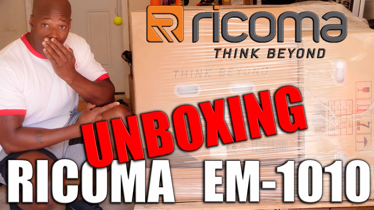 Unboxing the Ricoma EM-1010 Home Embroidery Machine