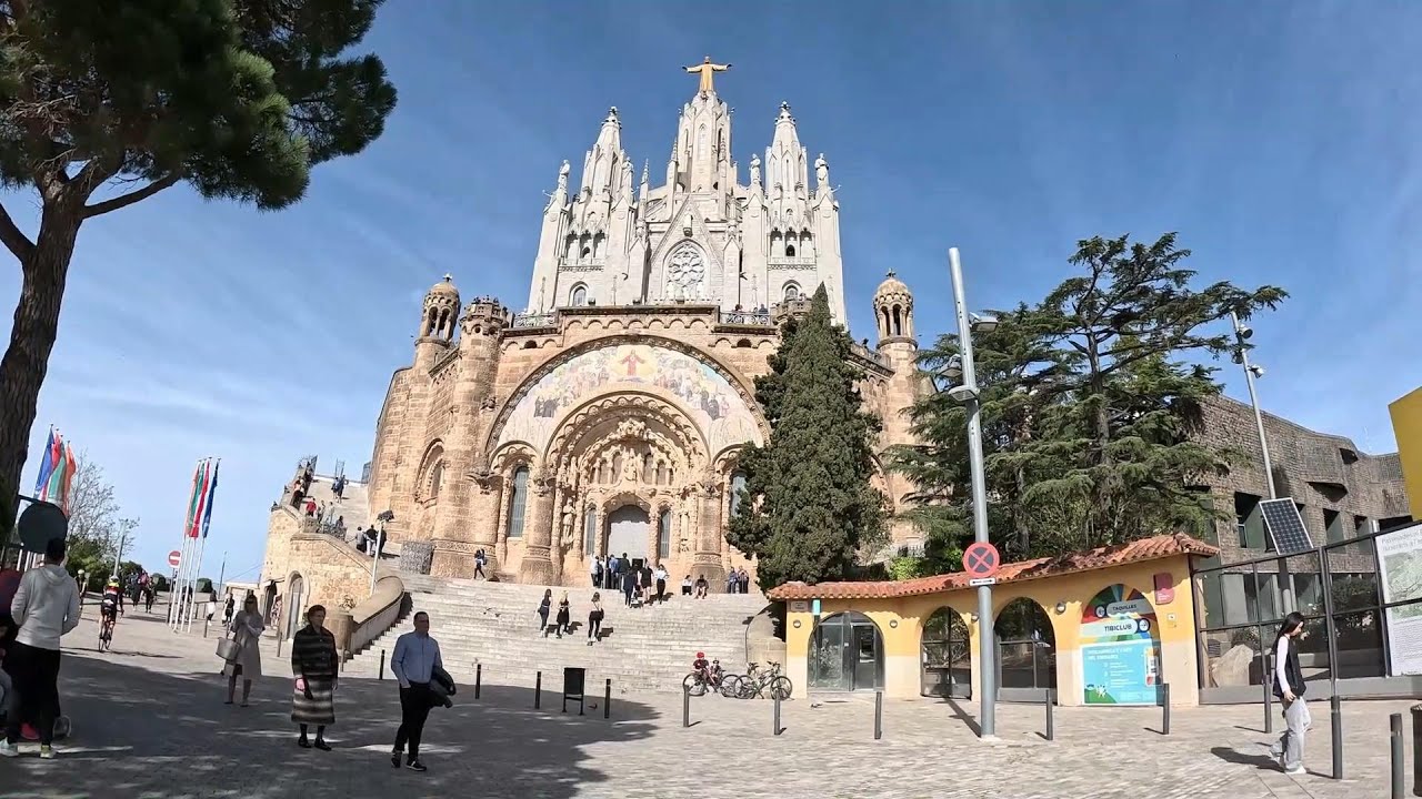 Z Sant Cugat na Tibidabo przez Park Naturalny Collserola
