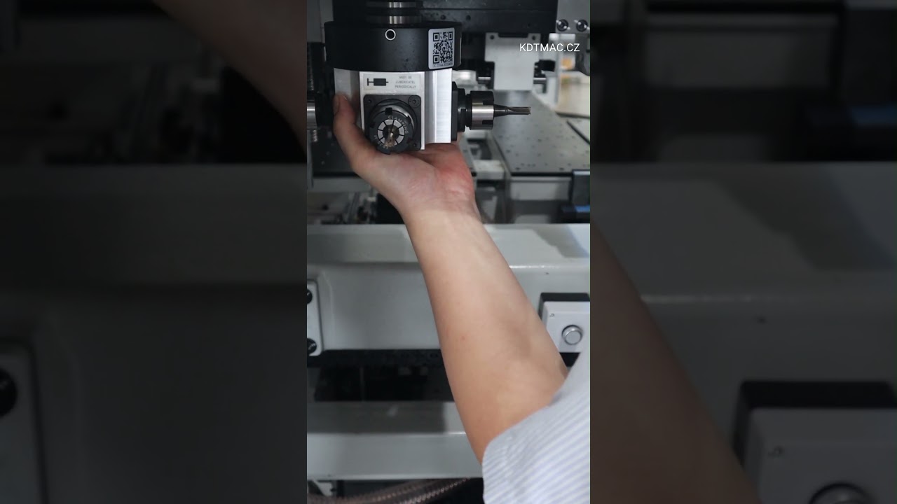 CNC vrtac&iacute; a fr&eacute;zovac&iacute; centrum KDT KD-612KHC