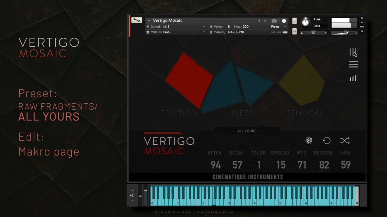 Vertigo Mosaic Walkthrough