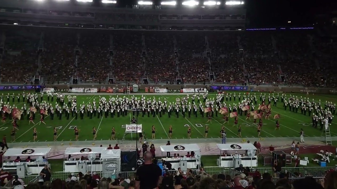 FSU Marching Chiefs - Halftime - 10/5/2024