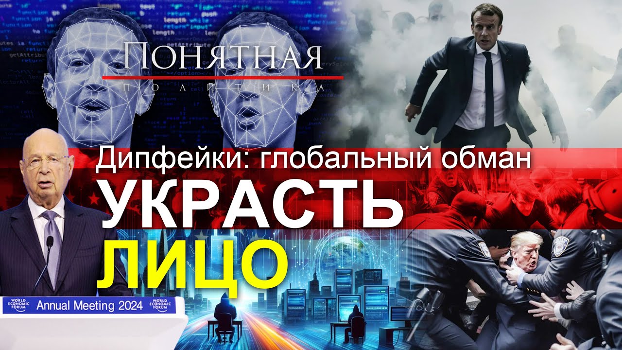 Осторожно, поддельные лица. Дипфейки атакуют! Как разводят в сети? Кому выгодно? Понятная политика