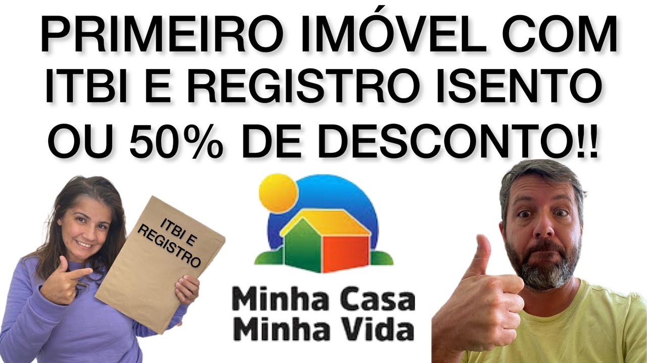 🚨IM&Oacute;VEL COM ISEN&Ccedil;&Atilde;O NA DOCUMENTA&Ccedil;&Atilde;O🚨Registro e ITBI - Minha Casa Minha Vida.