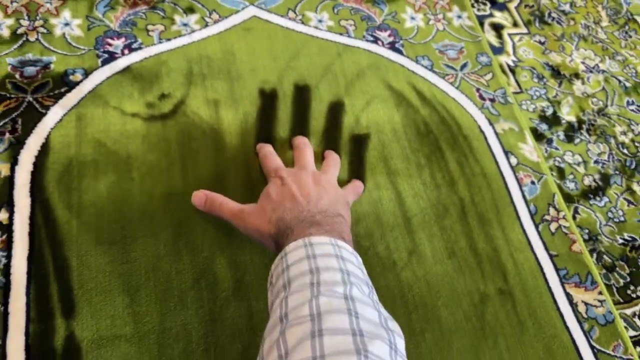 Limited Edition Prayer Rugs of Makkah and Madinah Rawdah premium Turkish quality