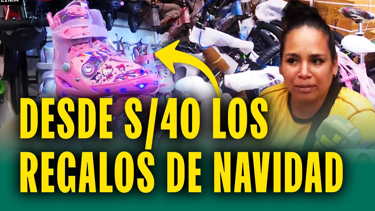 Patines con luces, scooters y más arrasan las compras navideñas: Desde los S/50