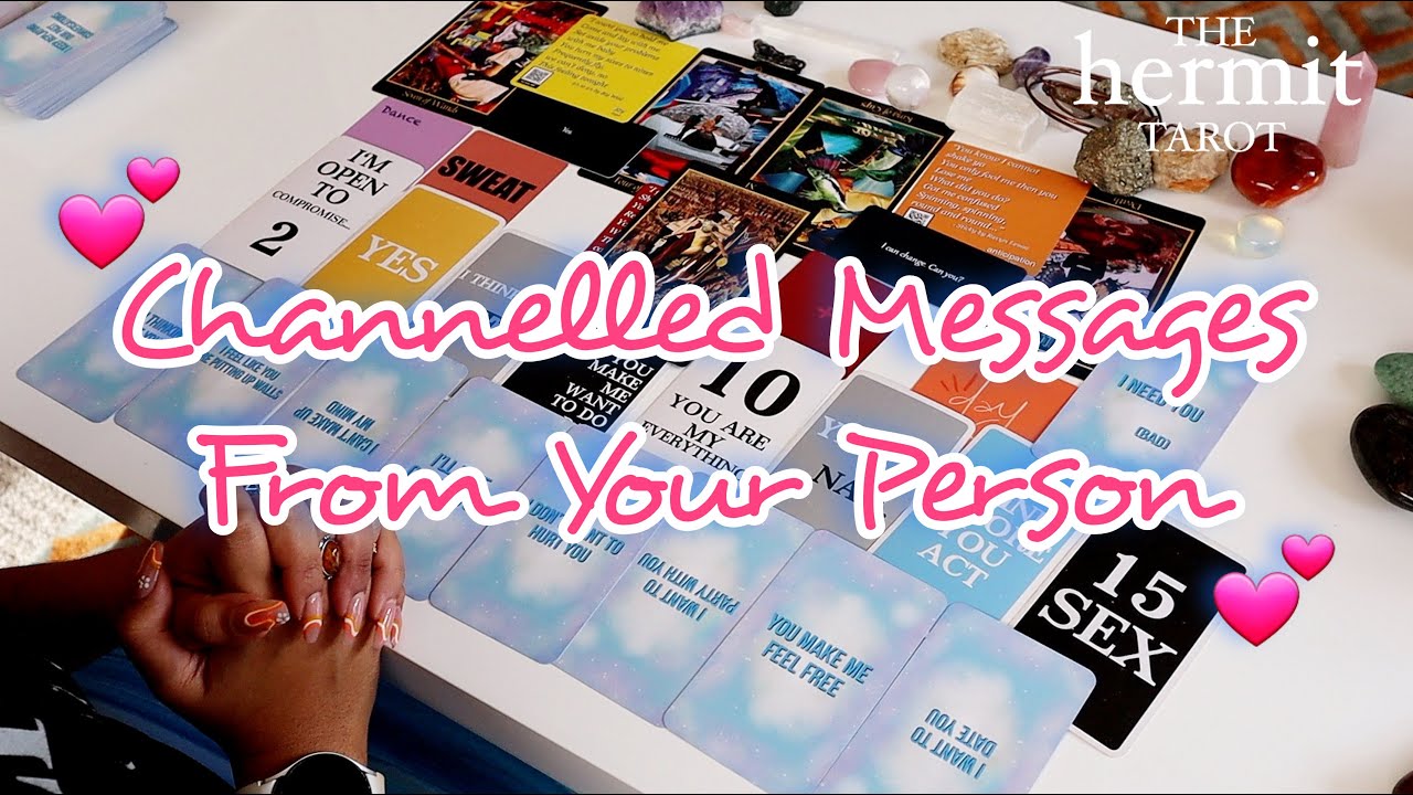 🥺💕Channelled Messages From Your Person💕🥺 Pick A Group 🦭 Tarot Reading 🧿