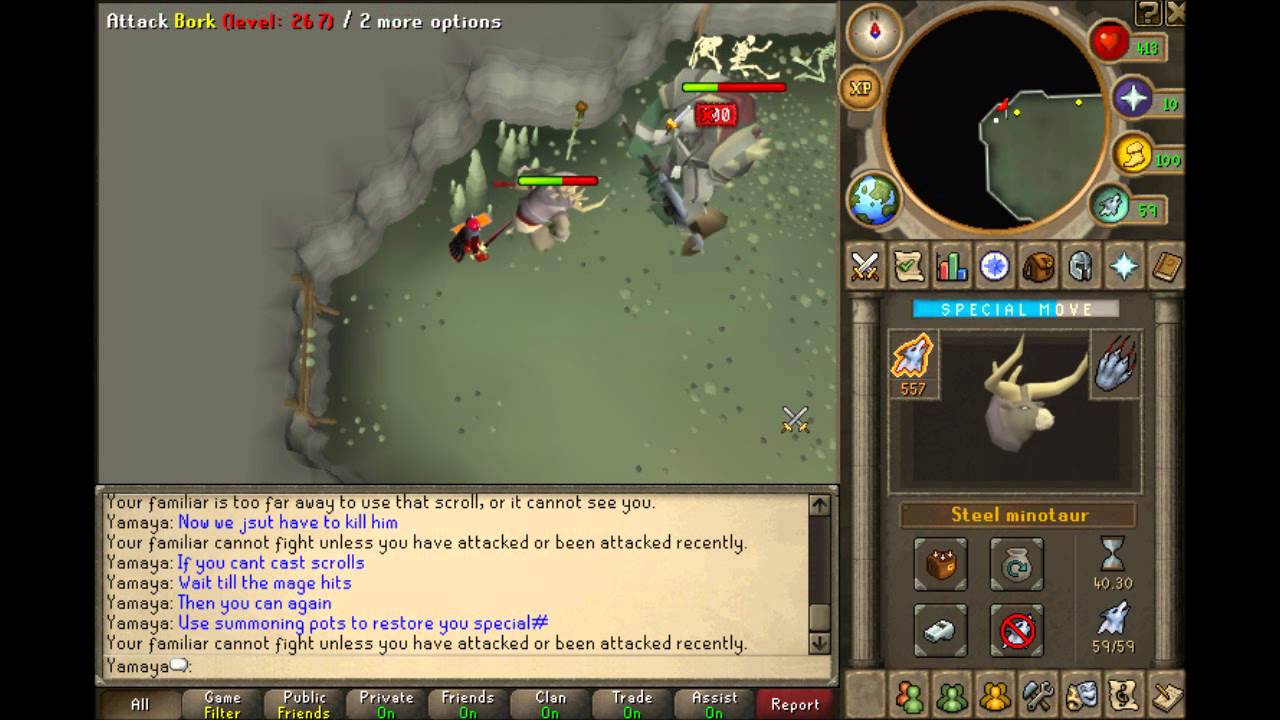 Runescape Bork Guide for Summoning Tanks