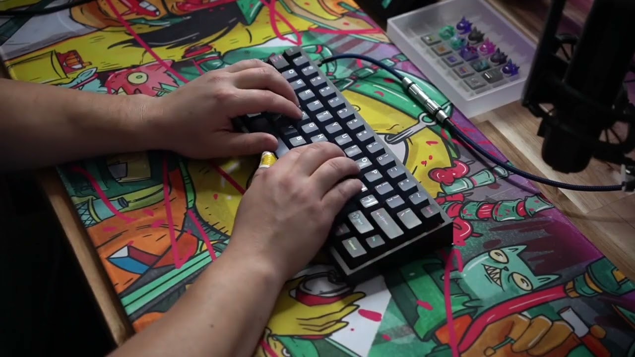 KBDFans Tofu60 Gummy O-ring Conversion