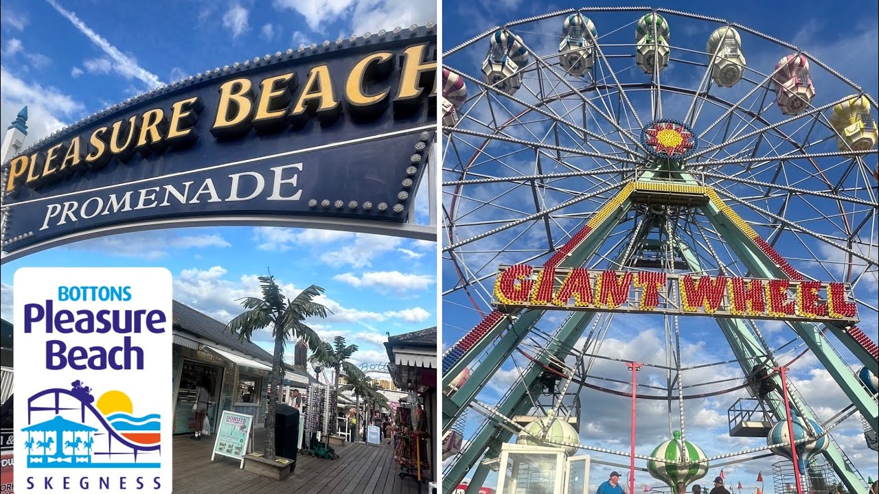 Skegness Bottons Pleasure Beach Vlog August 2024