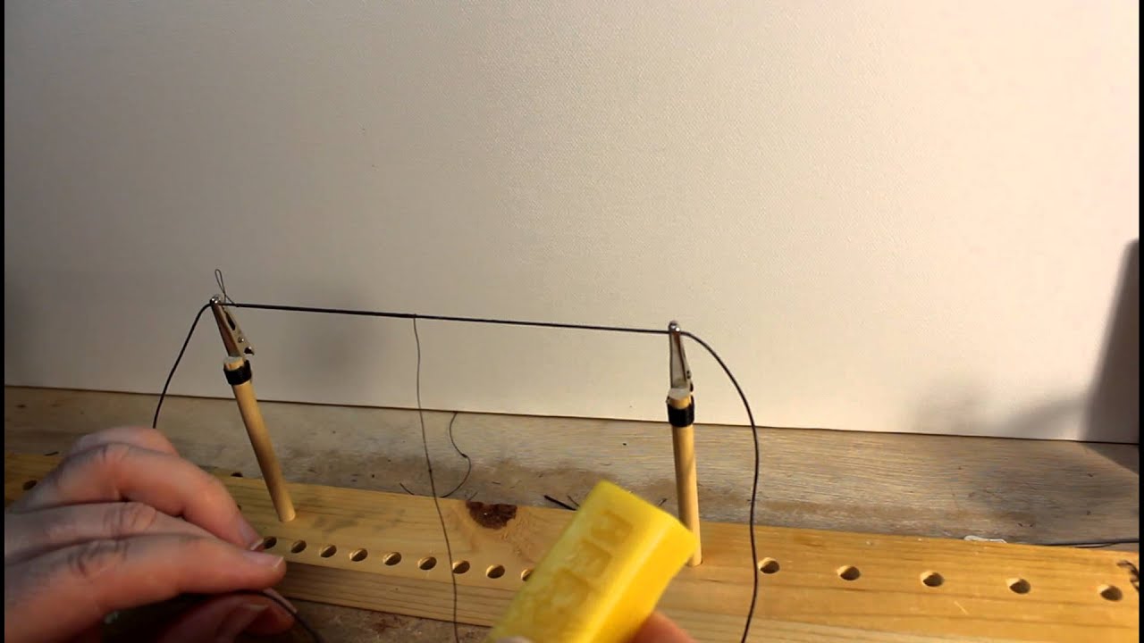 RIGGING THE SHROUD PAIRS STEP #1