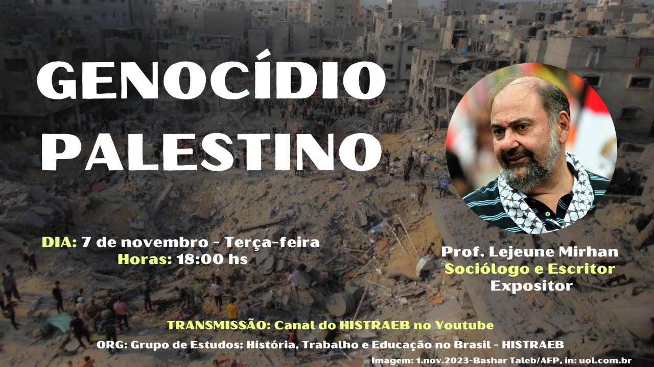 GENOCÍDIO PALESTINO