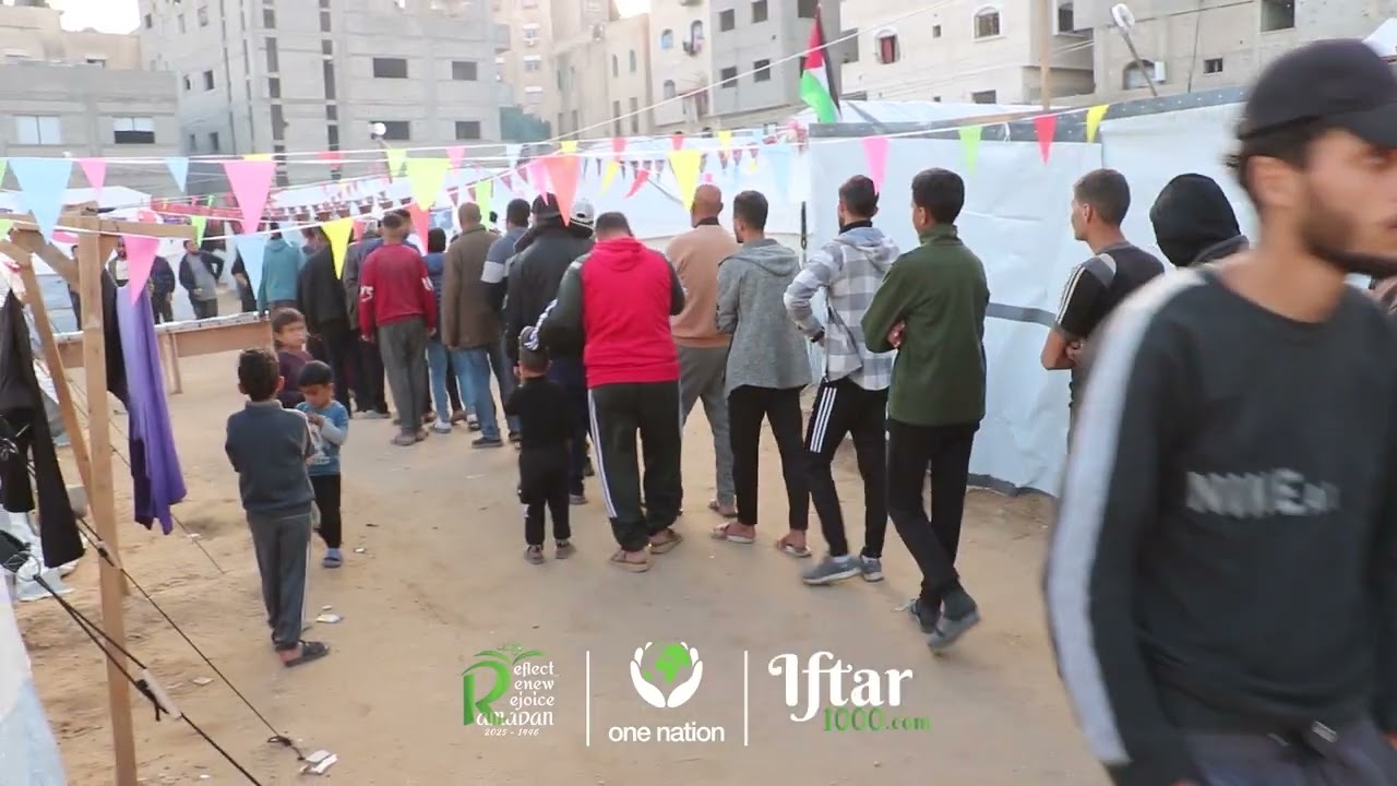 Ramadan Day 4: Warm Iftar for Families in Al-Shati Camp