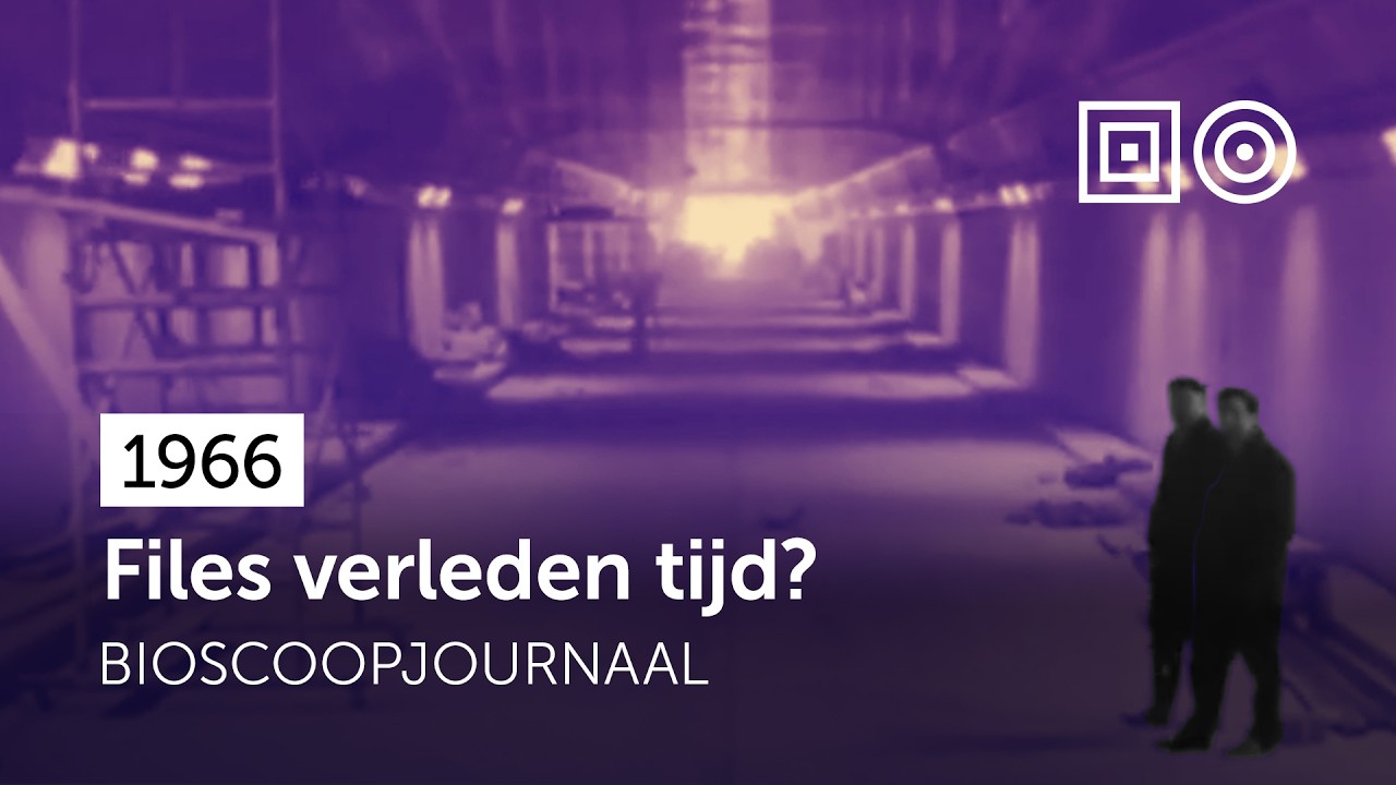 📽️ Bouw van de Coentunnel #1966