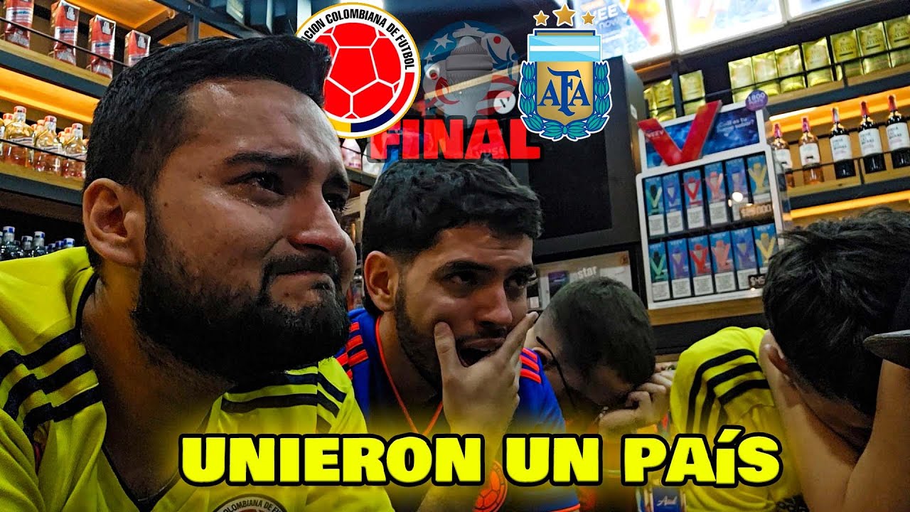 REACCIÓN FINAL Colombia 0 vs 1 Argentina Copa América 2024