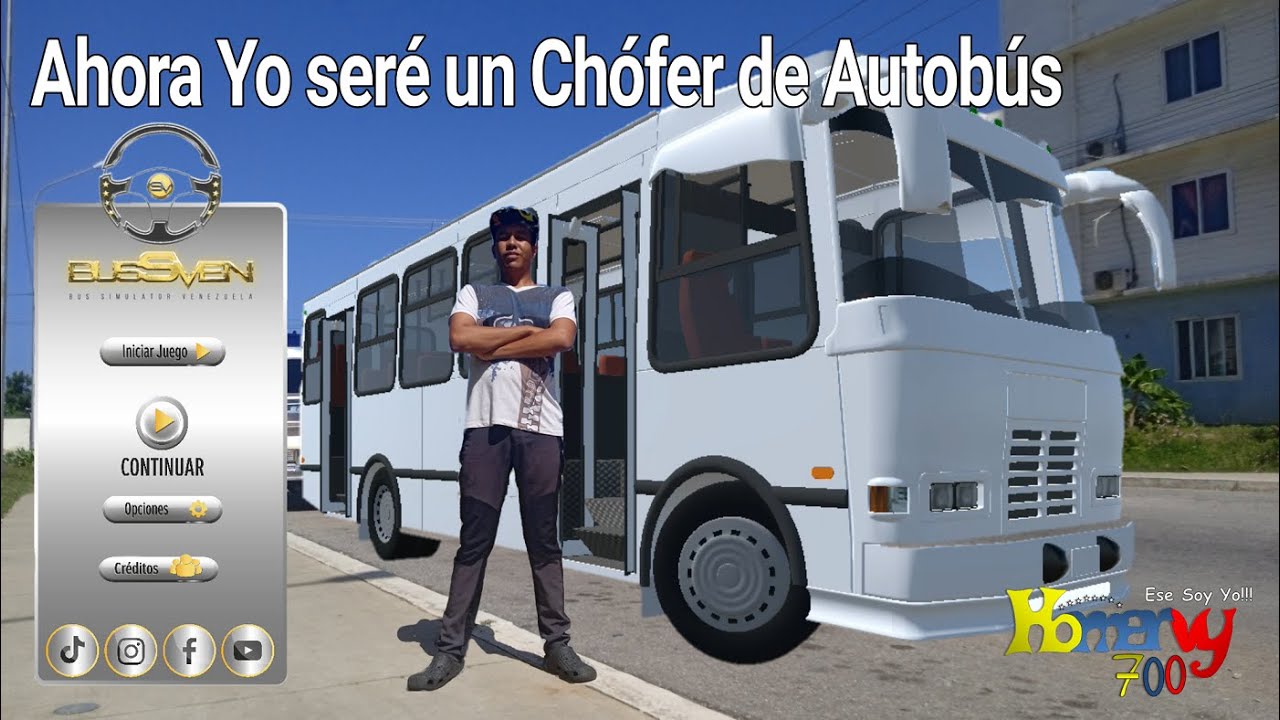 Ahora yo seré un chofer de Autobus 😂 🚌 BusSVen 🚌 🎮 Jugando con Homervy 700 🎮