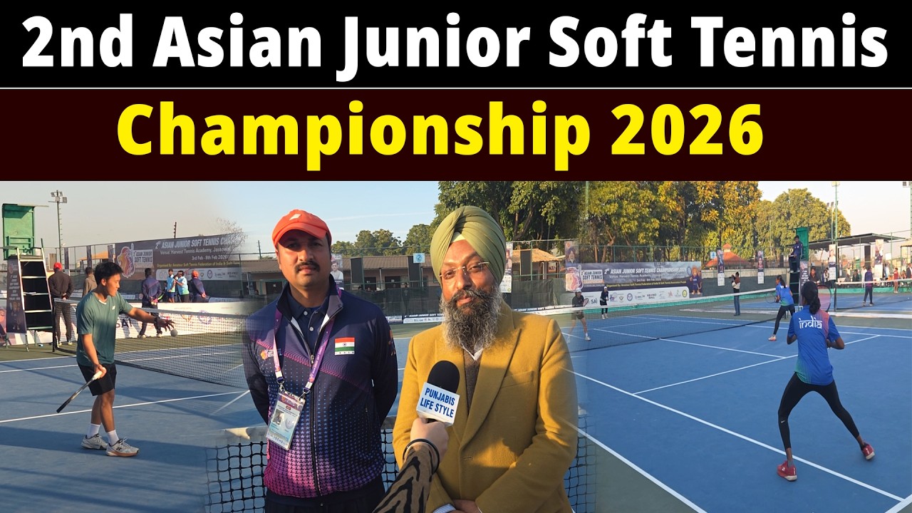 2nd Asian Junior Soft Tennis Championship 2026 in Ludhiana