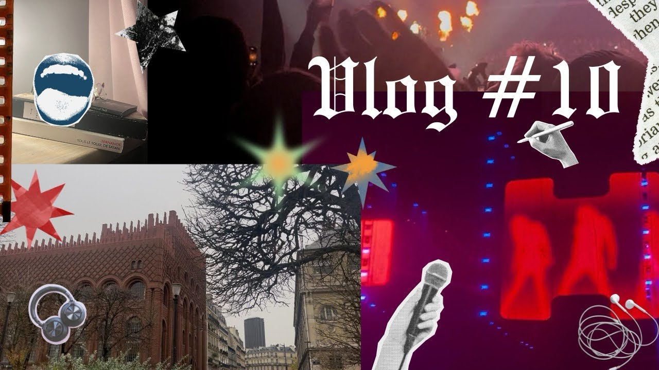 #vlog 10 - Retour de maladie, université et concert