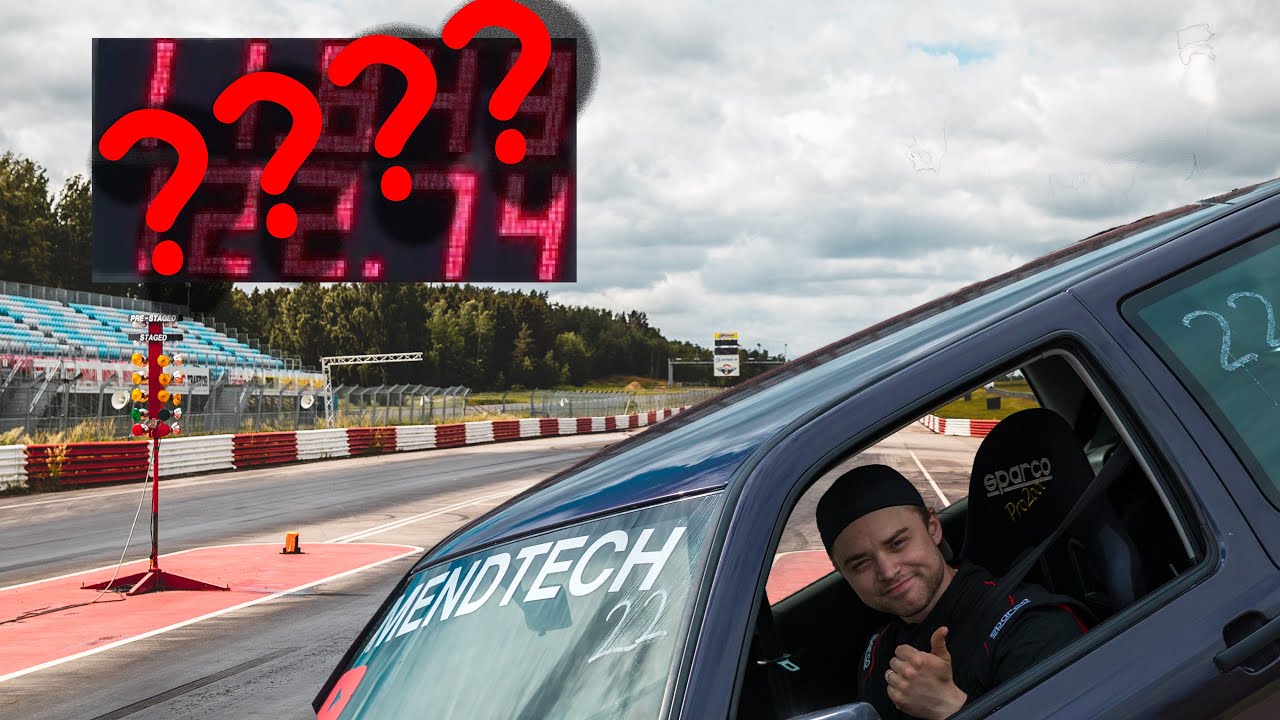 I went to the biggest VW event in Sweden, DID I WIN?? Vr6-Turbo FWD Dragrace | Mendtech EP.06