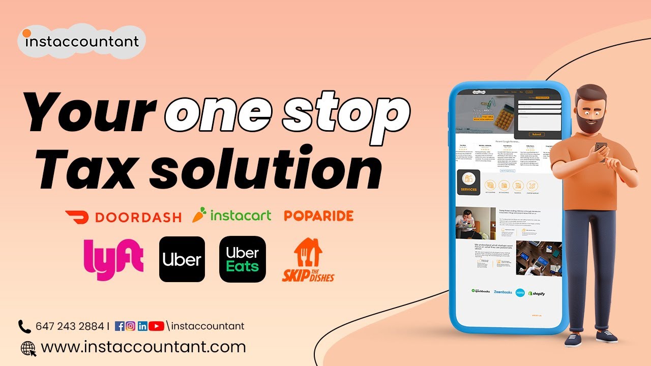 One-Stop Tax Solution for Uber/Lyft Drivers | Uber Tax Deductions and Tips | Canada Taxes 2024