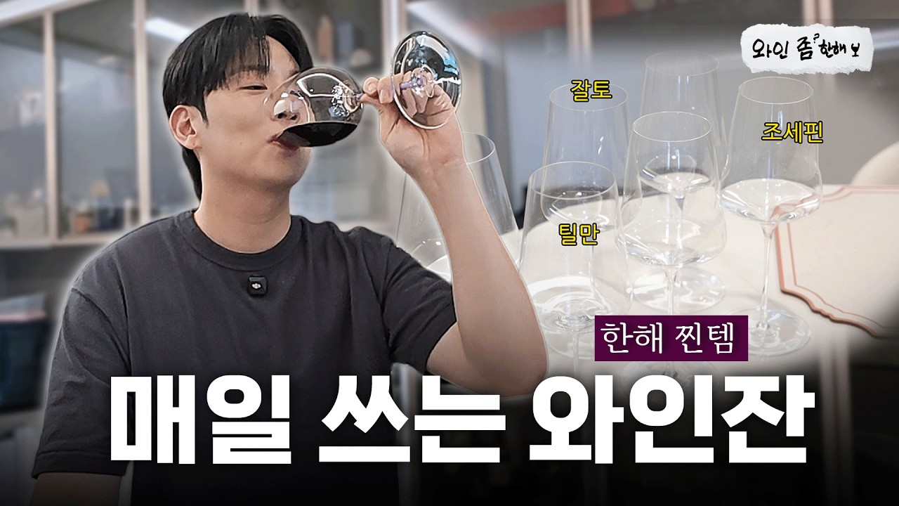 Best 와인잔 Top3 [와인 좀 한해]