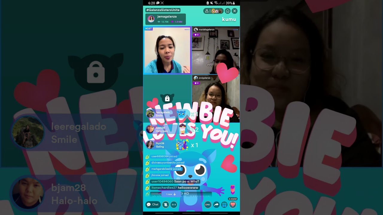 Jema Galanza live on Kumu: Galanza Sisters Unite | October 17, 2021
