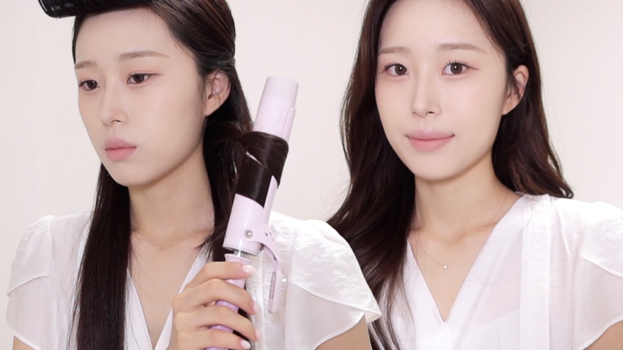 현실적인 초스피드 메이크업+초간단 여신 웨이브 고데기법💈
