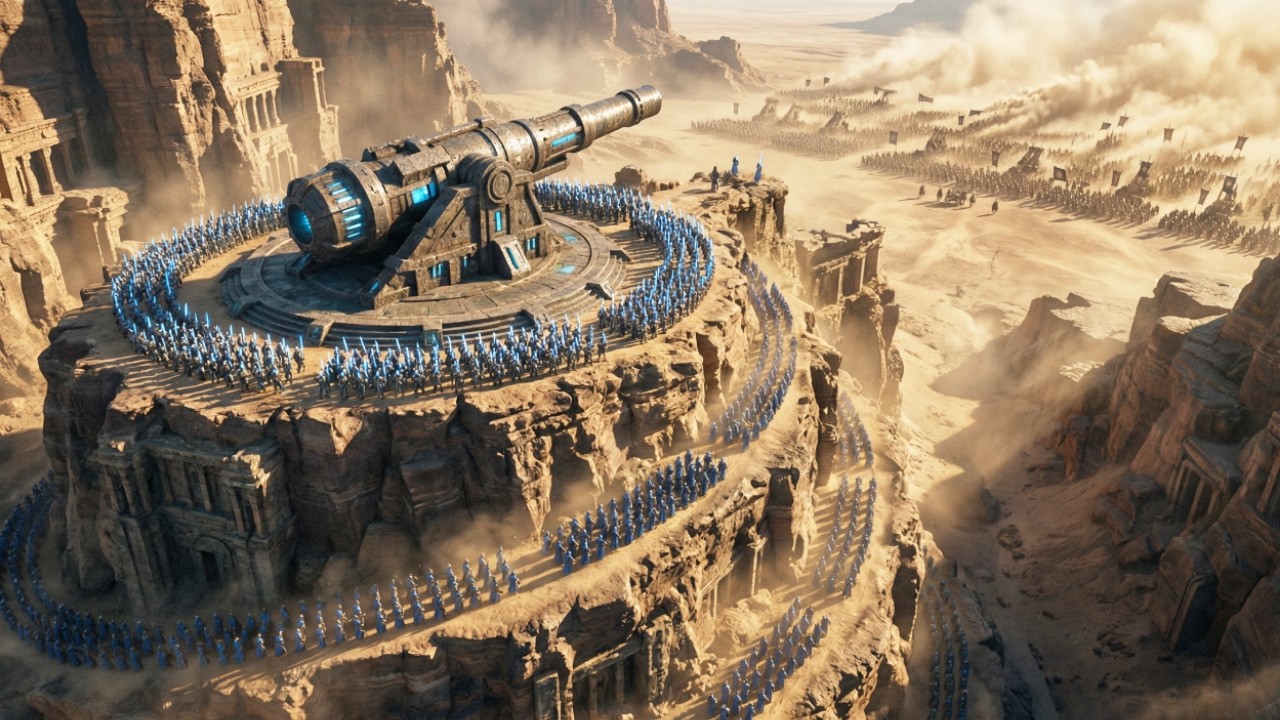 5,000,000 Unit TSUNAMI vs Lazer Tanks & Cluster Missiles! UEBS 2