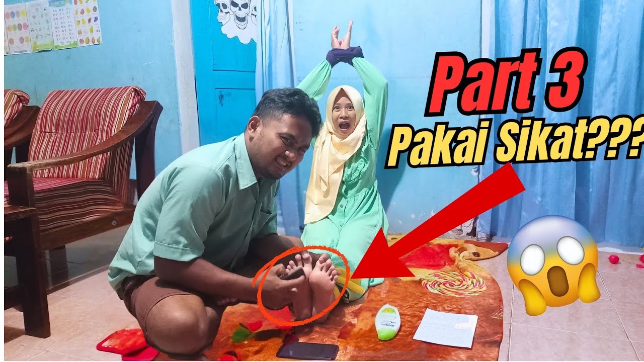 POV Challenge: Tahan Ketawa 5 Menit Gelitik Kaki Pakai Sikat 😂 | Part. 3
