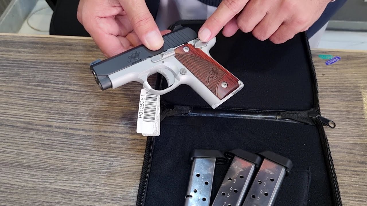 Kimber micro .380 the perfect pocket carry | Mini 1911 Pistol Review and Unboxing.