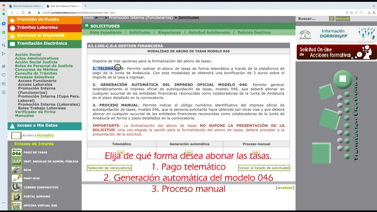 VIDEO SOLICITUD PROMOCION INTERNA