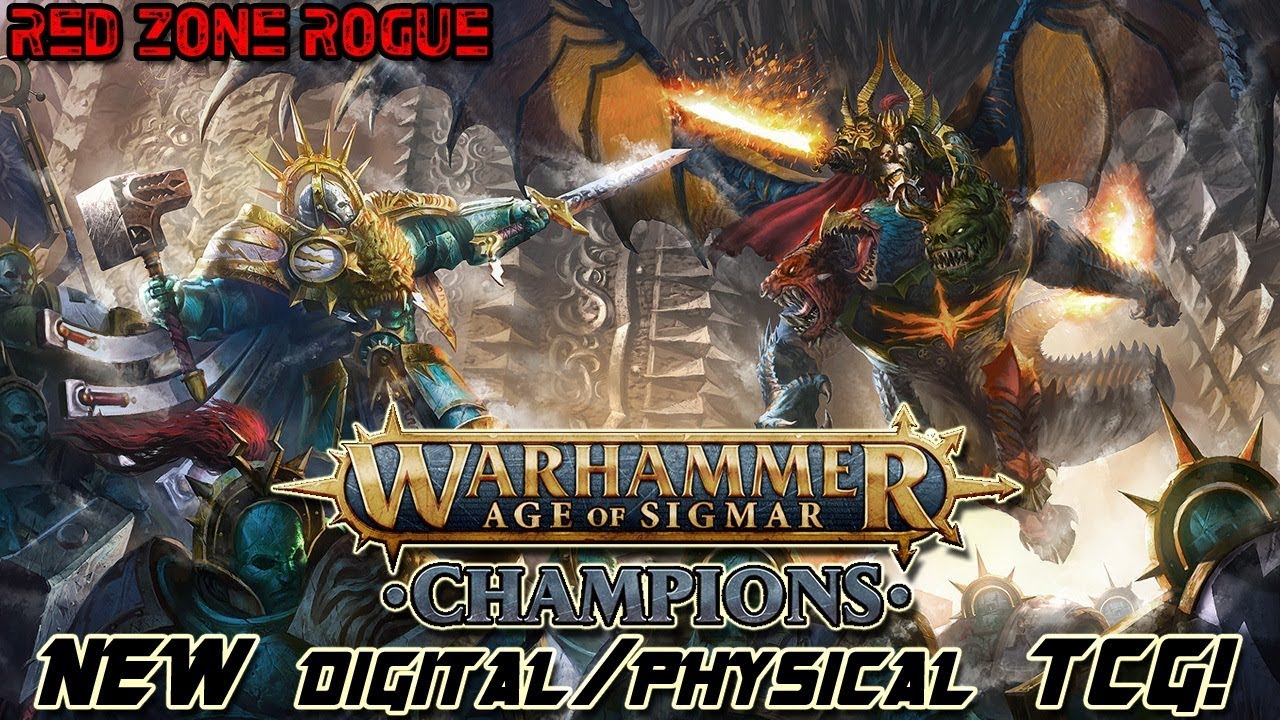 What Is Warhammer Age of Sigmar: Champions? ► Awesome New Physical / Digital TCG!