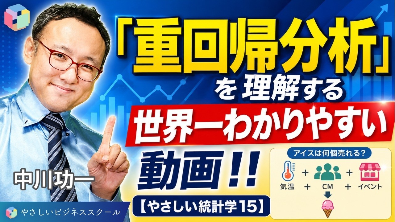 「重回帰分析」を理解するために全力で頑張ってみた動画！【やさしい統計学15】