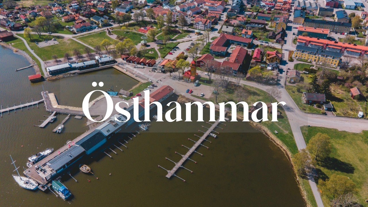 ÖSTHAMMAR | Sweden by Drone in 4K - DJI Mavic Air 2