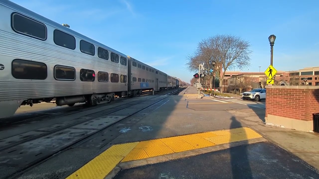 Palatine and Barrington railfanning today 