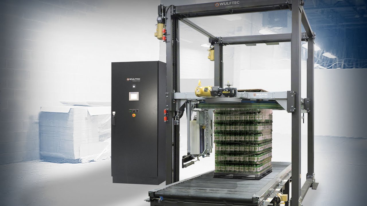 WRING-250 - Automatic Rotary Ring Stretch Wrapping